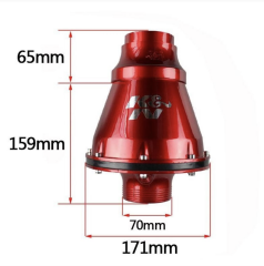 KN Apollo Açık Hava Performans Filtre Kiti Siyah