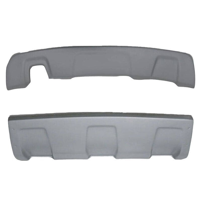 Dacia Duster 2008-2017 Uyumlu Yedek Parça Ön-Arka Difüzör (Plastik)