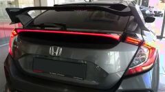 Honda Civic Hb Fk7 Uyumlu Yedek Parça Led Spoiler