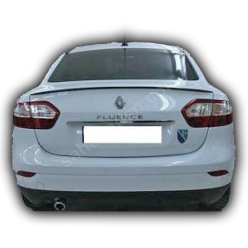 Renault Fluence Uyumlu Yedek Parça İnce Anatomik Spoiler Boyalı