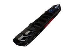 Honda Civic Fc5 Uyumlu Yedek Parça 2016-2020 Difüzör Kare Egzoz Piano Black