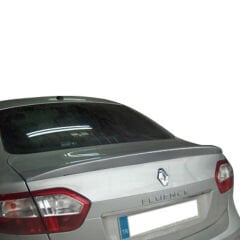 Renault Fluence Uyumlu Yedek Parça  Anatomik Işıksız Spoiler Boyalı