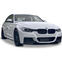 Bmw F30 - F31 3 Serisi 2012-2018 Uyumlu Yedek Parça M Performance Ön Lip Plastik Boyasız
