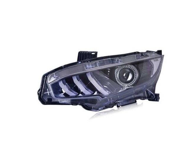 Honda Civic Fc5 Uyumlu Yedek Parça 2016-2021 Animasyonlu Mustang Dizayn Led Far Takımı