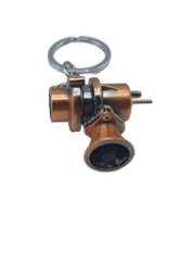 Turbo Büyük Sportif Anahtarlık Bakır