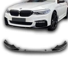 Bmw G30 5 Serisi 2017 -2020 Uyumlu Yedek Parça M Performance Ön Lip Plastik Boyasız