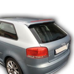 Audi A3 HB 2006 - 2012  Uyumlu Yedek Parça Tek Kapı Spoiler Boyalı