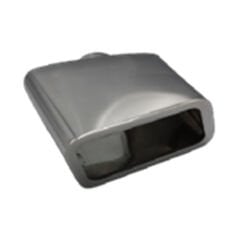 Üniversal Krom Egzoz Ucu Dikdörtgen Sağ 85x210/140 200-008R