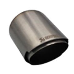 Üniversal Krom Akrapovic Egzoz Ucu Açılı Çıkış 101x125 700-005A
