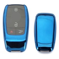 Mercedes W213 Uyumlu Yedek Parça 2 Parça Silikon Kumanda Kabı Mavi