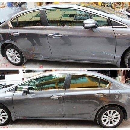 Honda Civic Uyumlu Yedek Parça 2012-2016 Krom Cam Çevirme