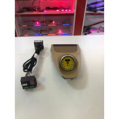 Porsche 718 2016-2021 Kasa Uyumlu (bej) Saat (Sarı)