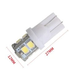 T10 Led Ampul 10 Çipli Beyaz 12 Volt
