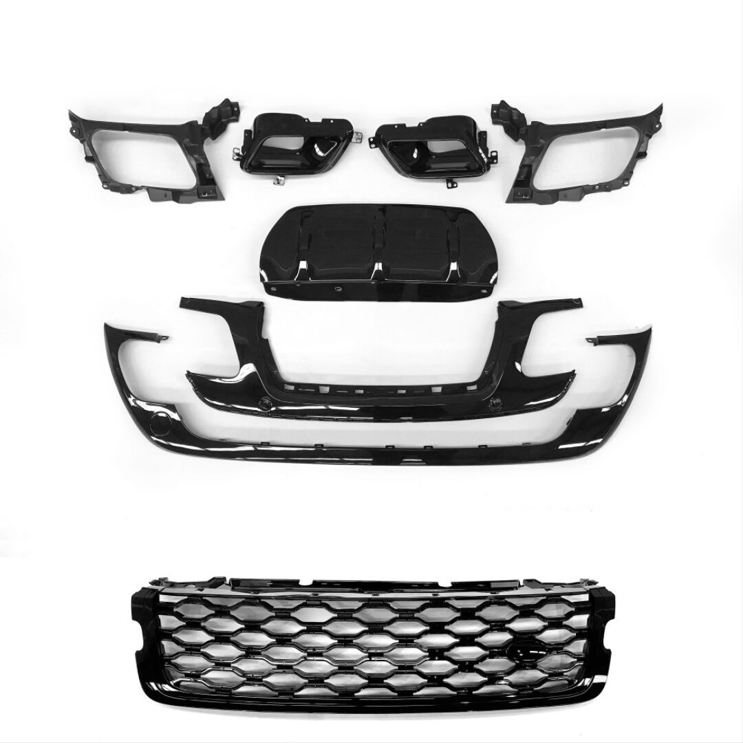 Land Rover Velar 2017+ R Dynamic Difüzör ve Panjur  Egzoz Seti