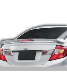 Honda Civic Uyumlu Yedek Parça Fb7 2012 - 2015 Işıklı Spoiler (Plastik)