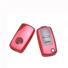 Volkswagen Uyumlu Yedek Parça Silikon Kumanda Kabı Kırmızı