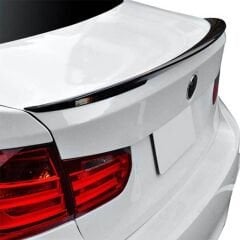 Bmw F30 Uyumlu Yedek Parça Performance Spoiler parlak Siyah Boyolı
