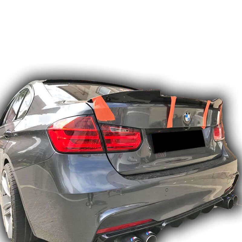 Bmw F30 Uyumlu Yedek Parça Yarasa Kanat Spoiler Boyalı