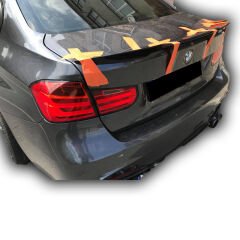 Bmw F30 Uyumlu Yedek Parça Yarasa Kanat Spoiler Boyalı