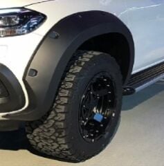 Mercedes X-Class Uyumlu Yedek Parça Çıkıntılı Civatasız Çamurluk Kaplama Çift Depo Dodik