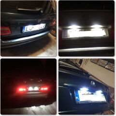 Bmw E46 2D Coupe Uyumlu Yedek Parça Oem Plaka Ledi