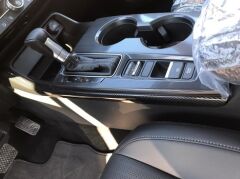 Honda Civic Uyumlu Yedek Parça 2022 Vites Kenar Kaplama 2 Parça - Karbon