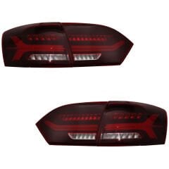 Volkswagen Jetta Mk6 VI 2012-2014 Uyumlu Yedek Parça Dinamik Akan Dönüş Sinyalli Füme