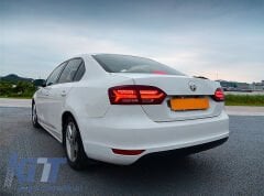 Volkswagen Jetta Mk6 VI 2012-2014 Uyumlu Yedek Parça Dinamik Akan Dönüş Sinyalli Stop