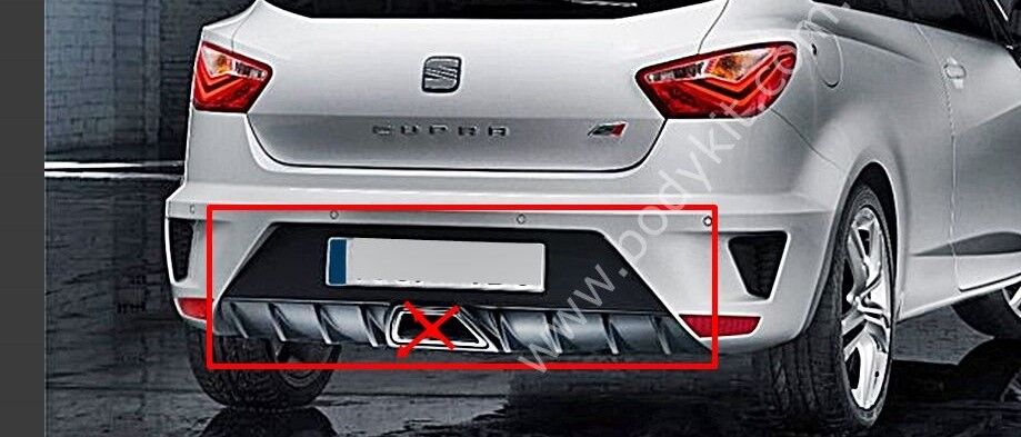 Seat İbiza Cupra Uyumlu Yedek Parça Difüzör