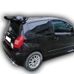Citroen C2 Uyumlu Yedek Parça  Büyük DTM Spoiler Boyasız