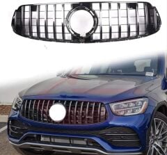 Mercedes X253 2019+ Uyumlu Yedek Parça GLC GTR Kromlu Panjur