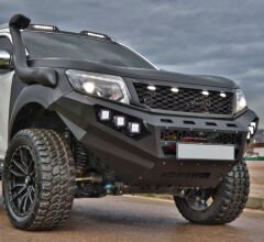 Nissan Navara 2019-2021 Off Road Uyumlu Yedek Parça Çelik Ön Tampon Koruma AQM4WD