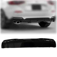 Honda Civic Uyumlu Yedek Parça 2022 Aero Difüzör - Piano Black