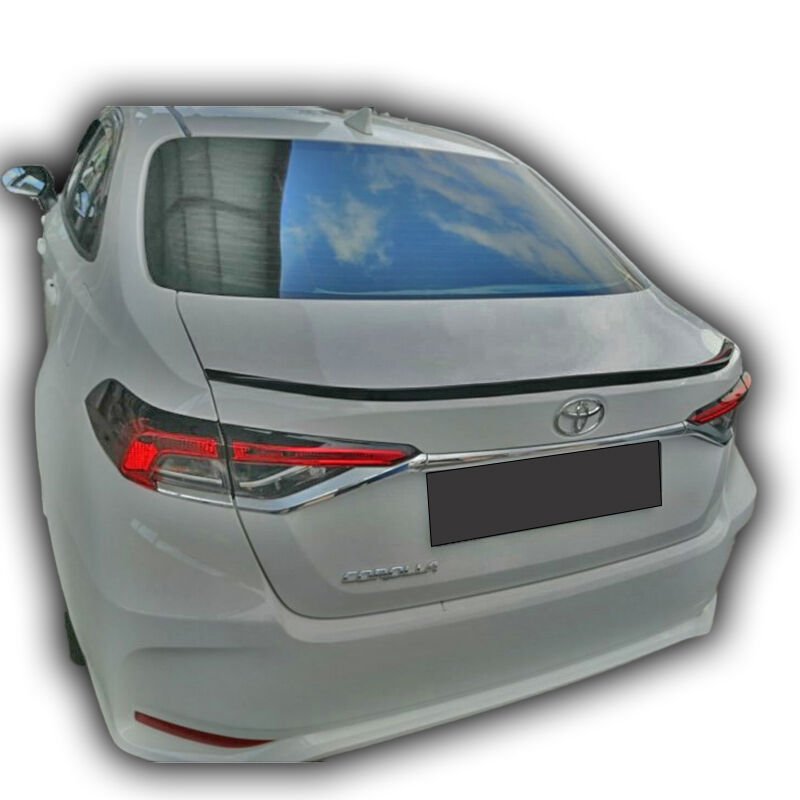 Toyota Corolla 2019 Uyumlu Yedek Parça Spoiler Boyalı