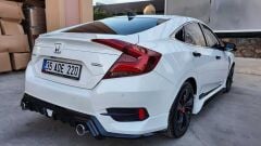 Honda Civic FC5 2016-2019 İçin Uyumlu Yedek Parça Omurga Led Stop-Kırmızı