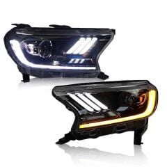 Ford Ranger Uyumlu Yedek Parça  T7 T8 Mustang Led Far Seti