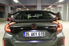 Honda Civic Fc5 Uyumlu Yedek Parça 2016-2021 Omurga Led Stop Smoke