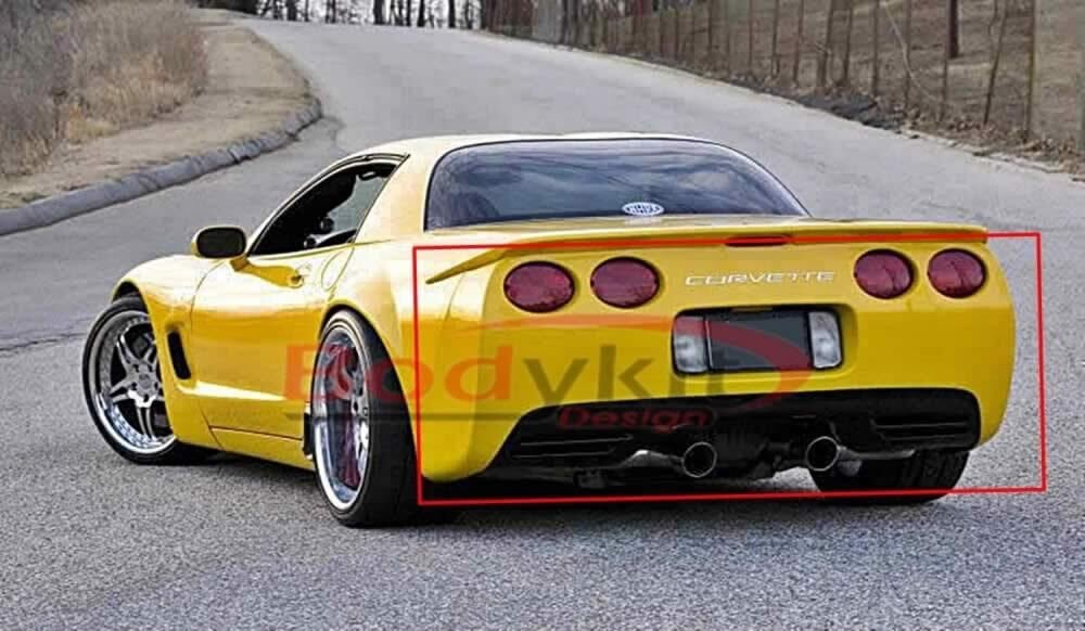 Chevrolet Corvette C5 Uyumlu Yedek Parça Arka Tampon
