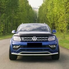 Mitsubishi L200 2007+ Off Road Ön Tampon Koruma Demiri Krom (Çiftli Bıyık) AQM4WD PST17