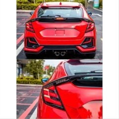 Honda Civic FK7 Uyumlu Yedek Parça 2016-2020 HB Led Stop Smoke