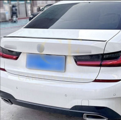 BMW G20 Uyumlu Yedek Parça M Performance İnce Spoiler Parlak Siyah