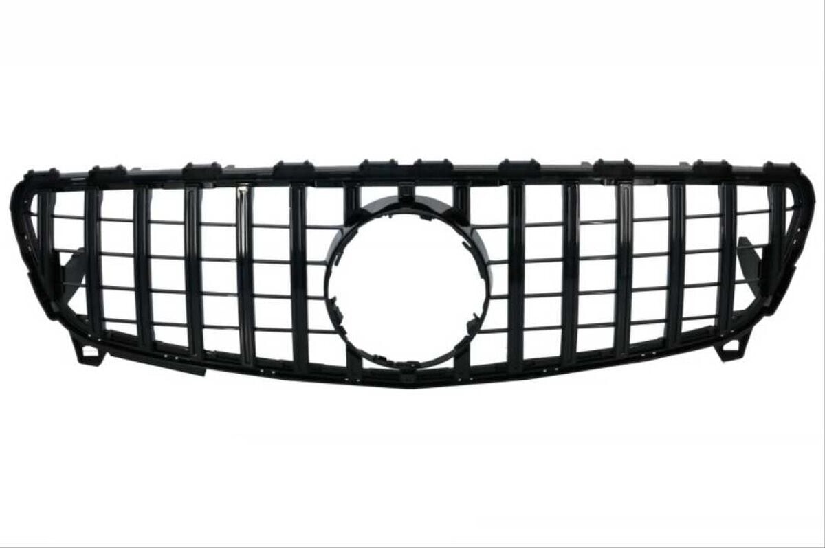 Mercedes W176 2016-2018 Uyumlu Yedek Parça GTR Panjur Siyah