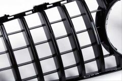 Mercedes W176 2016-2018 Uyumlu Yedek Parça GTR Panjur Siyah