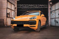 Porsche Cayenne 2011-2014 Uyumlu Full Facelift 2018+ Turbo Bady Kit (Farlar Dahil)