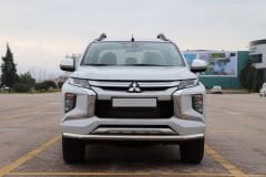 Mitsubishi L200 2007+ Off Road Ön Tampon Koruma Demiri Krom (Tekli Bıyık) AQM4WD PST19