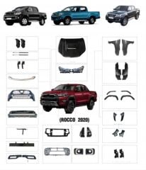Toyota Hilux Vigo (2004-2015) 2021 Rocco Uyumlu Yedek Parça Body Kit- Full Set