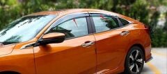 Honda Civic FC5 Uyumlu Yedek Parça 2016-2020 Cam Rüzgarlığı Krom Çıta