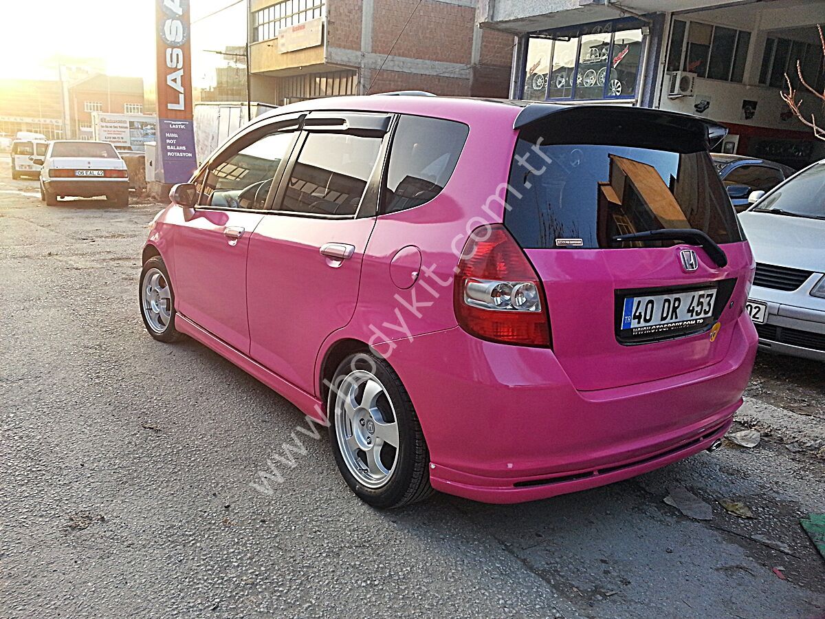Honda Jazz Uyumlu Yedek Parça Arka Tampon Eki Makyajsız
