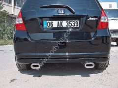Honda Jazz Uyumlu Yedek Parça Arka Tampon Eki Makyajsız