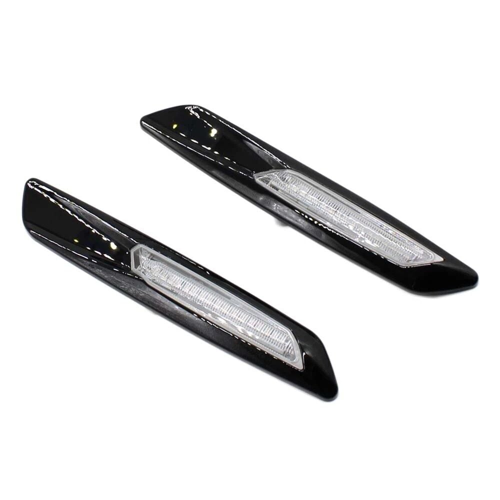 Bmw E60 E90 Uyumlu Yedek Parça Siyah Çamurluk Led Sinyal